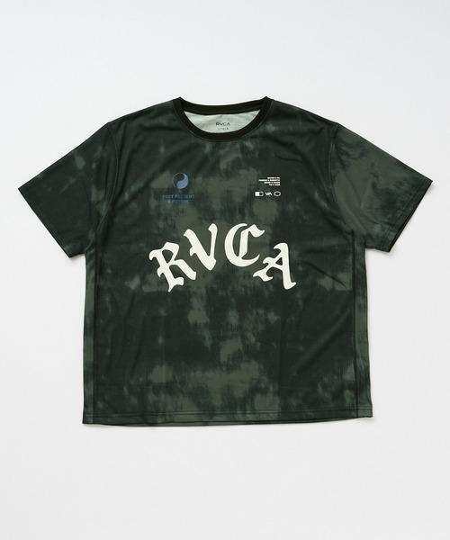 RVCA(ルーカ)の「RVCA メンズ FRONT ARCH VENT SS Tシャツ 【2026年夏モデル】(Tシャツ/カットソー・メンズ・ホワイト/ブラック/ホワイト系その他・SMALL/MEDIUM/LARGE/X-LARGE)」の2枚目の写真
