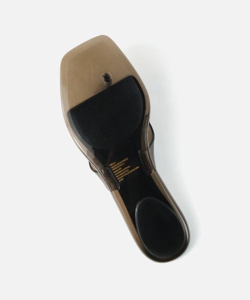 STEVE MADDEN(スティーブマデン)の「クリアフラットトングサンダル/S.MADDEN TRELLA-J-XS(サンダル・レディース・スモーク/クリア・22.5cm/23.5cm/24.0cm/25.0-25.5)」の12枚目の写真