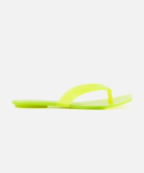 STEVE MADDEN(スティーブマデン)の「クリアフラットトングサンダル/S.MADDEN TRELLA-J-XS(サンダル・レディース・スモーク/クリア・22.5cm/23.5cm/24.0cm/25.0-25.5)」の3枚目の写真