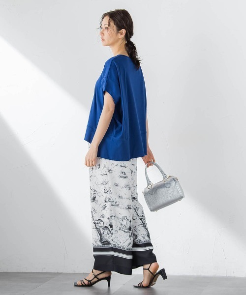 LAUTREAMONT(ロートレアモン)の「スカーフプリントパンツ(その他パンツ・レディース・ホワイト系その他・7号/9号)」の3枚目の写真