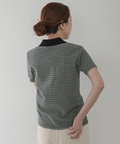 URBAN RESEARCH Sonny Label(アーバンリサーチサニーレーベル)の「CARHARTT SHORT-SLEEVE DION POLO(ポロシャツ・レディース・オレンジ系その他/ブルー系その他・SMALL)」の10枚目の写真