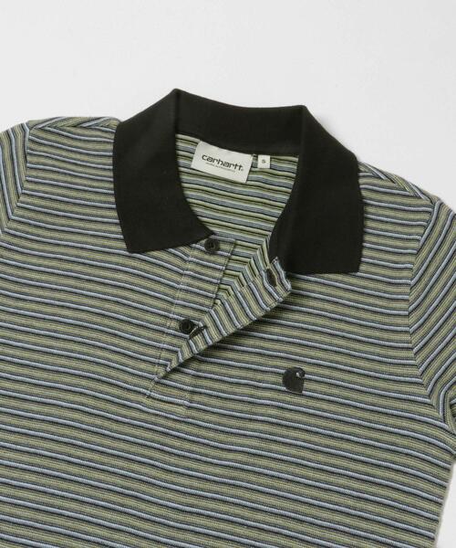 URBAN RESEARCH Sonny Label(アーバンリサーチサニーレーベル)の「CARHARTT SHORT-SLEEVE DION POLO(ポロシャツ・レディース・オレンジ系その他/ブルー系その他・SMALL)」の12枚目の写真