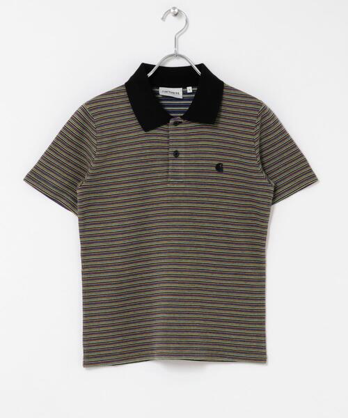 URBAN RESEARCH Sonny Label(アーバンリサーチサニーレーベル)の「CARHARTT SHORT-SLEEVE DION POLO(ポロシャツ・レディース・オレンジ系その他/ブルー系その他・SMALL)」の5枚目の写真