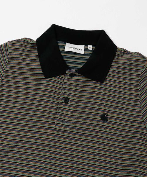 URBAN RESEARCH Sonny Label(アーバンリサーチサニーレーベル)の「CARHARTT SHORT-SLEEVE DION POLO(ポロシャツ・レディース・オレンジ系その他/ブルー系その他・SMALL)」の6枚目の写真