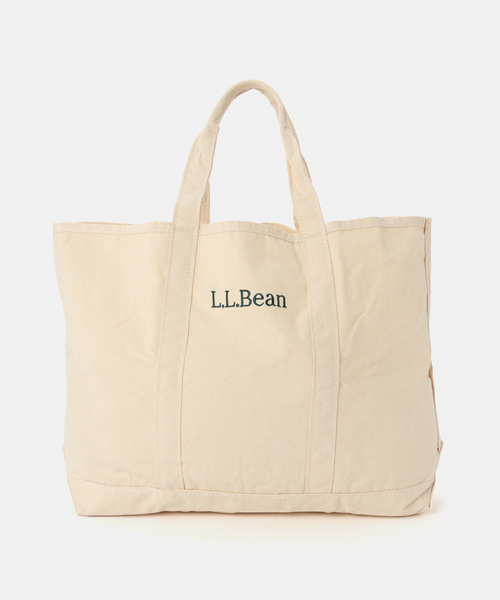 L.L.Bean(エルエルビーン)の「L.L.BEAN / エルエルビーン グローサリー トート(ショルダーバッグ・レディース・ブルー/キャメル/ホワイト/カーキ/ブラック/チャコールグレー・FREE)」の2枚目の写真