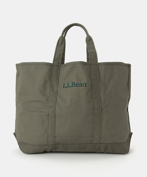 L.L.Bean(エルエルビーン)の「L.L.BEAN / エルエルビーン グローサリー トート(ショルダーバッグ・レディース・ブルー/キャメル/ホワイト/カーキ/ブラック/チャコールグレー・FREE)」の4枚目の写真