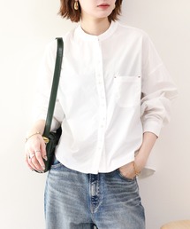 【MAKITO】　バンドカラー長袖シャツ
