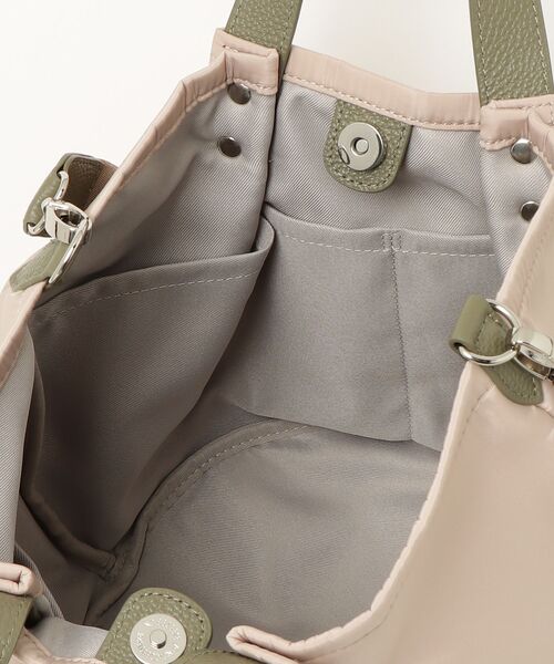 Beau're（ヴュレ）の「【BEAURE/ビュレ】バルーントート Bag B-26235（トートバッグ・レディース・ブラック・FREE）」の2枚目の写真