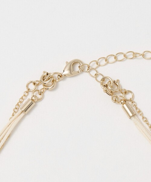 BEAUTY&YOUTH UNITED ARROWS（ビューティーアンドユースユナイテッドアローズ）の「メタルボール×コイン 3WAY ネックレス（ネックレス・レディース・ブラック/オフホワイト・FREE）」の11枚目の写真