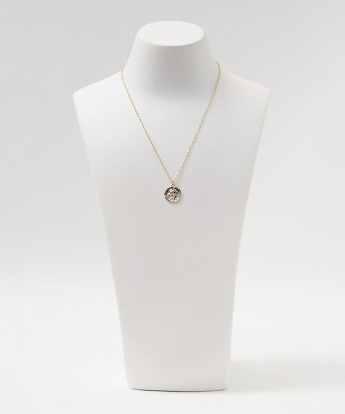 BEAUTY&YOUTH UNITED ARROWS（ビューティーアンドユースユナイテッドアローズ）の「メタルボール×コイン 3WAY ネックレス（ネックレス・レディース・ブラック/オフホワイト・FREE）」の6枚目の写真