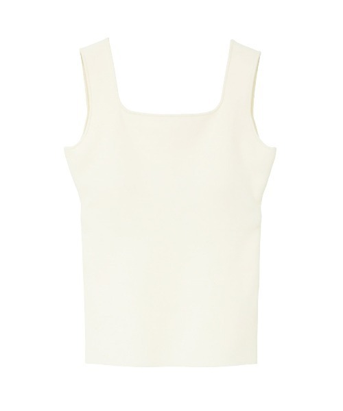 CLANE(クラネ)の「SQUARE TANK KNIT TOPS 10106-2313(ニット/セーター・メンズ・ブラック/ホワイト・2)」の7枚目の写真