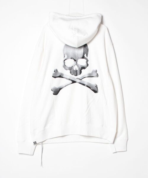 mastermind JAPAN(マスターマインド)の「METALLIC SKULL HOODIE(パーカー・メンズ・グレー系その他/ホワイト/ブラック・XL)」の4枚目の写真