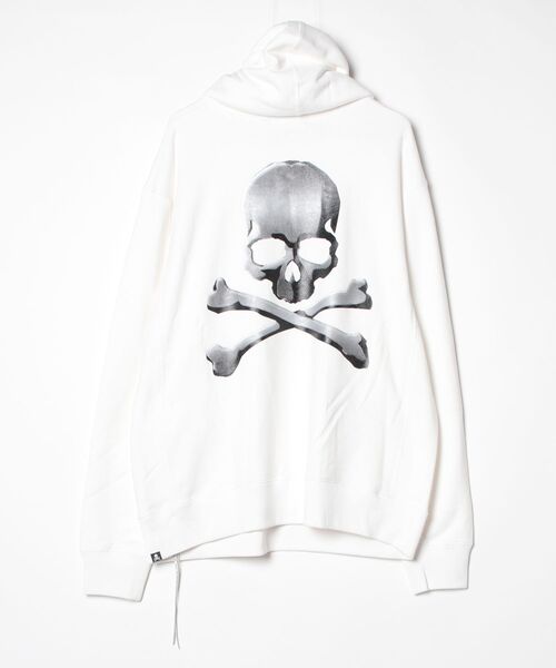 mastermind JAPAN(マスターマインド)の「METALLIC SKULL HOODIE(パーカー・メンズ・グレー系その他/ホワイト/ブラック・XL)」の5枚目の写真
