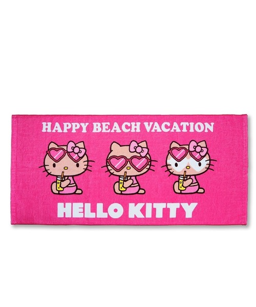 KITTY FACE TOWEL（タオル）｜LOCALMOTION HAWAII（ローカルモーション