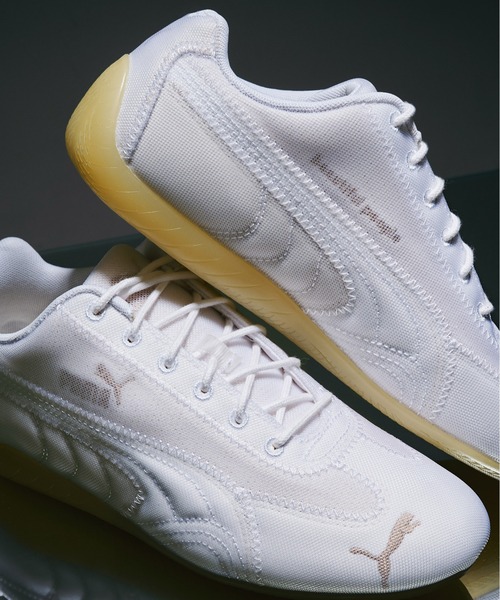 beautiful people(ビューティフルピープル)の「【beautiful people/ビューティフルピープル】Puma SPEEDCAT BP atmos nothing to hide/スピードキャット(スニーカー・レディース・オフホワイト・25.0cm/24.0cm)」の1枚目の写真