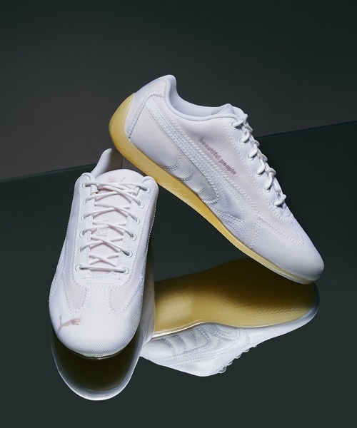 beautiful people(ビューティフルピープル)の「【beautiful people/ビューティフルピープル】Puma SPEEDCAT BP atmos nothing to hide/スピードキャット(スニーカー・レディース・オフホワイト・25.0cm/24.0cm)」の2枚目の写真