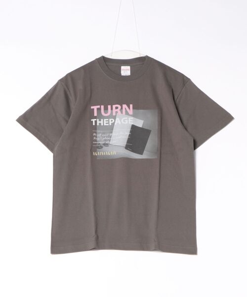 Scrap Book（スクラップブック）の「【Scrap Book】Turn Tシャツ（Tシャツ/カットソー・レディース・ブラック系その他/ブルー系その他・M）」の2枚目の写真