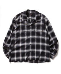 ROTAR | Shaggy Ombre Open Collar Shirt(シャツ/ブラウス)