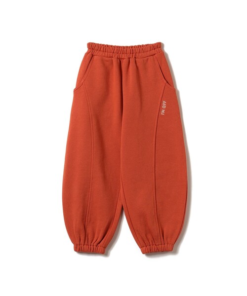 BEAMS mini（ビームスミニ）の「【WEB限定】ワイド ボリューム スウェット パンツ 2026FW（90～140cm）通学服 公園遊び イージーパンツ（その他パンツ・キッズ・オレンジ/ライトグレー・110/100/90/130/120/140）」の10枚目の写真