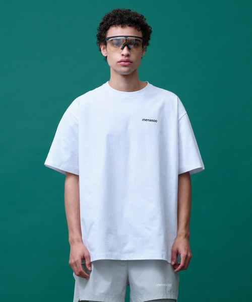 MENASOO(ミナス)の「Unisex Symbol Sorona Basic T Shirt_White(Tシャツ/カットソー・レディース・ホワイト・1/2)」の9枚目の写真