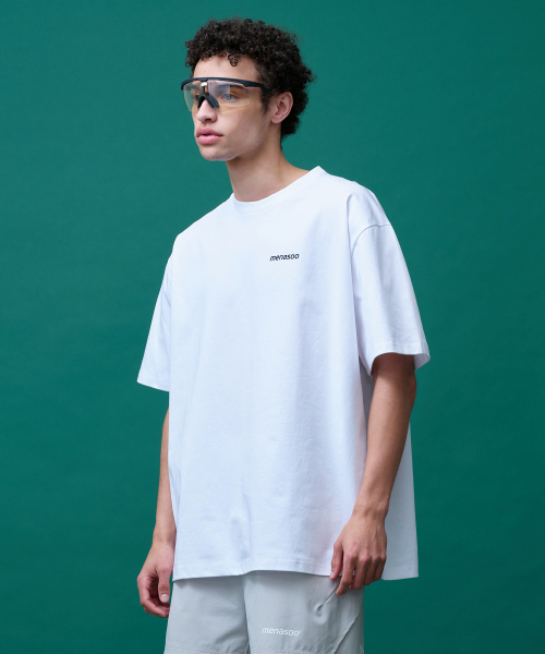 MENASOO(ミナス)の「Unisex Symbol Sorona Basic T Shirt_White(Tシャツ/カットソー・レディース・ホワイト・1/2)」の10枚目の写真