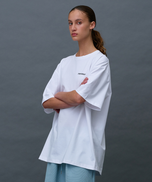 MENASOO(ミナス)の「Unisex Symbol Sorona Basic T Shirt_White(Tシャツ/カットソー・レディース・ホワイト・1/2)」の14枚目の写真