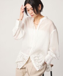 【結論シリーズ】ミルフィーユレースブラウス