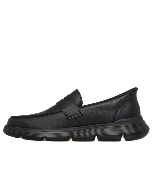 SKECHERS(スケッチャーズ)の「ハンズフリー スリップインズ ガルザ ワイアット(ローファー・メンズ・ブラック・25cm/25.5cm/26cm/26.5cm/27cm)」の2枚目の写真