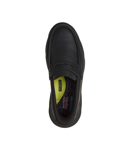 SKECHERS(スケッチャーズ)の「ハンズフリー スリップインズ ガルザ ワイアット(ローファー・メンズ・ブラック・25cm/25.5cm/26cm/26.5cm/27cm)」の5枚目の写真