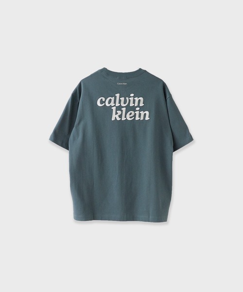 Calvin Klein(カルバン・クライン)の「Calvin Klein/ SS RLXD 300 GSM HIGH PILE TEE / 4RG248G 秋服 冬服(Tシャツ/カットソー・メンズ・アッシュグレー/グリーン系その他・M/L/XL)」の7枚目の写真