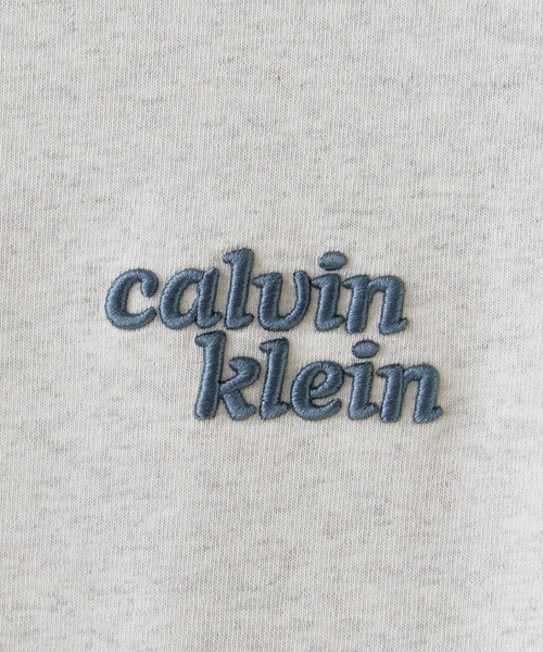 Calvin Klein(カルバン・クライン)の「Calvin Klein/ SS RLXD 300 GSM HIGH PILE TEE / 4RG248G 秋服 冬服(Tシャツ/カットソー・メンズ・アッシュグレー/グリーン系その他・M/L/XL)」の5枚目の写真