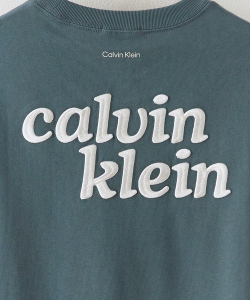 Calvin Klein(カルバン・クライン)の「Calvin Klein/ SS RLXD 300 GSM HIGH PILE TEE / 4RG248G 秋服 冬服(Tシャツ/カットソー・メンズ・アッシュグレー/グリーン系その他・M/L/XL)」の9枚目の写真