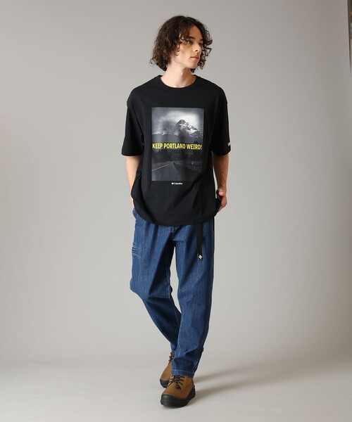 Columbia(コロンビア)の「速乾 UVカット Columbia / ロストブルック ショートスリーブ Tシャツ / コロンビア(Tシャツ/カットソー・レディース・ブラック/レッド/ネイビー/グリーン/ホワイト・S/M/L/XS/XL)」の8枚目の写真