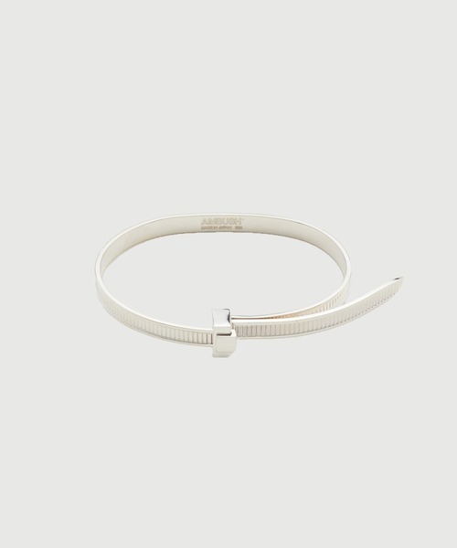 AMBUSH(アンブッシュ)の「【AMBUSH】ZIP TIE BRACELET(ブレスレット・メンズ・Silver・3)」の1枚目の写真