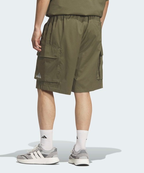 adidas(アディダス)の「シティテック ルーズフィット ドットエア ブリーザブル ウーブン カーゴショーツ / ハーフパンツ / アディダス adidas(その他パンツ・メンズ・カーキ・XX-LARGE/3XL/LARGE/MEDIUM/SMALL/X-LARGE)」の2枚目の写真