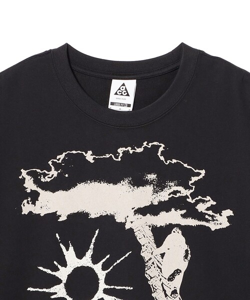 NIKE（ナイキ）の「NIKE / ACG DF LSE 168 S/S TEE（Tシャツ/カットソー・メンズ・ブラック・MEDIUM/LARGE）」の3枚目の写真