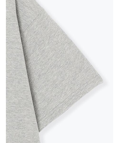 Samansa Mos2（サマンサ モスモス）の「【接触冷感】アソートプリントTシャツ（Tシャツ/カットソー・レディース・ピンク/オフホワイト/トップグレー・F）」の9枚目の写真