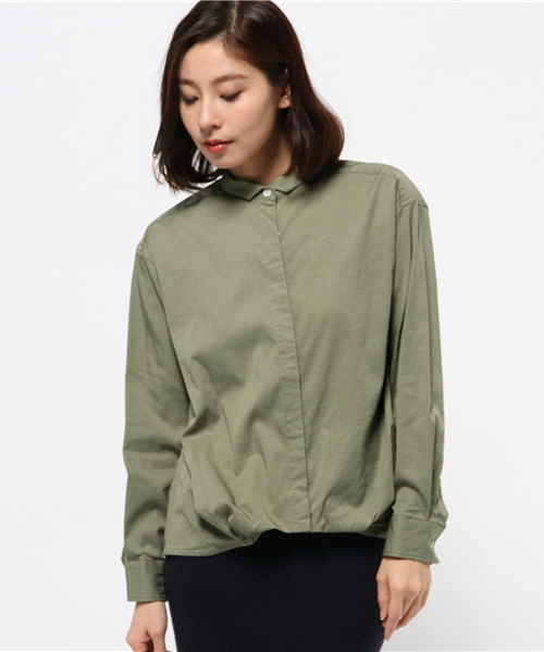 ブラウス シャツ ひんやりテンセルオーバーシャツ レディース ひんやりテンセルオーバーシャツ | CIAOPANIC TYPY(チャオ