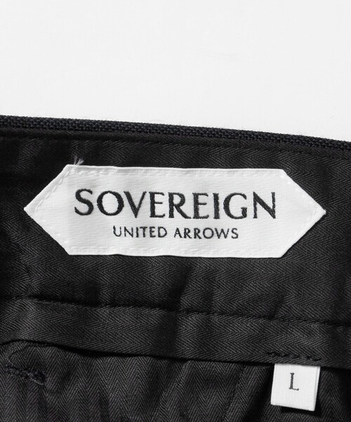 SOVEREIGN(ソブリン)の「<SOVEREIGN>ウール ソリッド 1プリーツ スラックス RELAX MODEL(スラックス・メンズ・ネイビー・XL/L/M)」の15枚目の写真