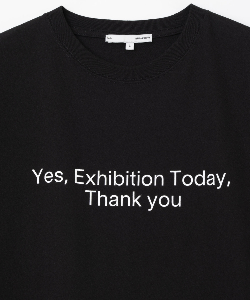 Millo Archive（ミロ アーカイブ）の「[MA x N/A] イエスエキシビションTシャツ [ブラック]（Tシャツ/カットソー・メンズ・その他・MEDIUM/LARGE/X-LARGE）」の2枚目の写真