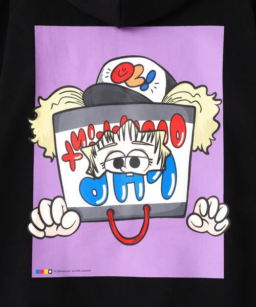over print(オーバープリント)の「overprint/オーバープリント/【LHP EXCLUSIVE】Shopper Hoodie 3(パーカー・レディース・ブラック・M)」の8枚目の写真