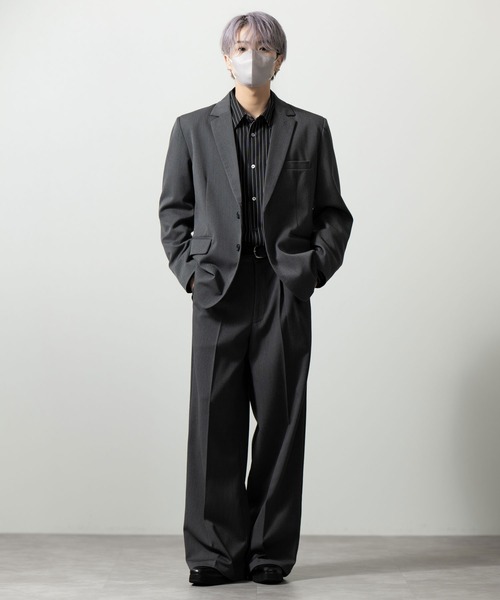 CLEL(クレイル)の「【CLEL】TR Regular Collar Shirt / TR レギュラーカラーシャツ(シャツ/ブラウス・メンズ・ホワイト/ブルー/ブラック系/ブラック・S/L/XS/M)」の5枚目の写真