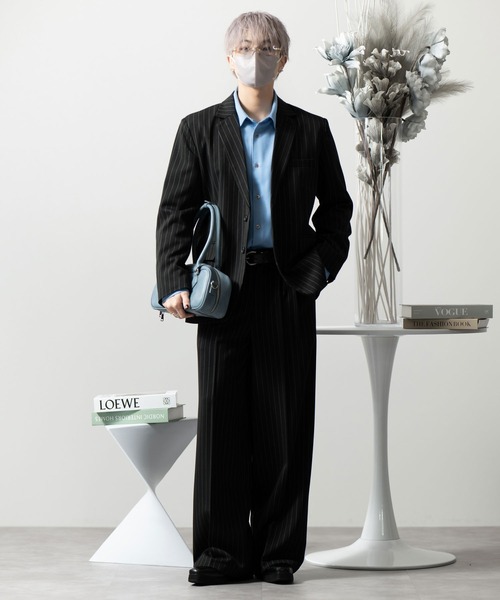 CLEL(クレイル)の「【CLEL】TR Regular Collar Shirt / TR レギュラーカラーシャツ(シャツ/ブラウス・メンズ・ホワイト/ブルー/ブラック系/ブラック・S/L/XS/M)」の11枚目の写真