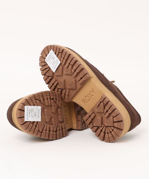 ROXY(ロキシー)の「ROXY WORK IT LOW スエードモカシンシューズ 【2026年秋冬モデル】(スニーカー・レディース・ブラウン・25cm/24cm/23cm)」の3枚目の写真