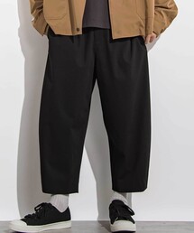 LIBERCORE par BEBE（リベルコアパルベベ）の「サージリラックスバレルロングパンツ 親子お揃い 大人(140~175cm)（スラックス）」
