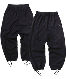U.S. POLO ASSN./ユーエスポロアッスン オーバーサイズ ポンチ 無地 ロゴ ワンポイント刺繍 ワイド スウェットパンツ/レディース メンズ