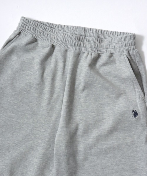 U.S. POLO ASSN.(ユーエスポロアッスン)の「U.S. POLO ASSN./ユーエスポロアッスン オーバーサイズ ポンチ 無地 ロゴ ワンポイント刺繍 ワイド スウェットパンツ/レディース メンズ(スウェットパンツ・メンズ・グレー/スミクロ/ブラック/ネイビー・L/LL/M)」の22枚目の写真