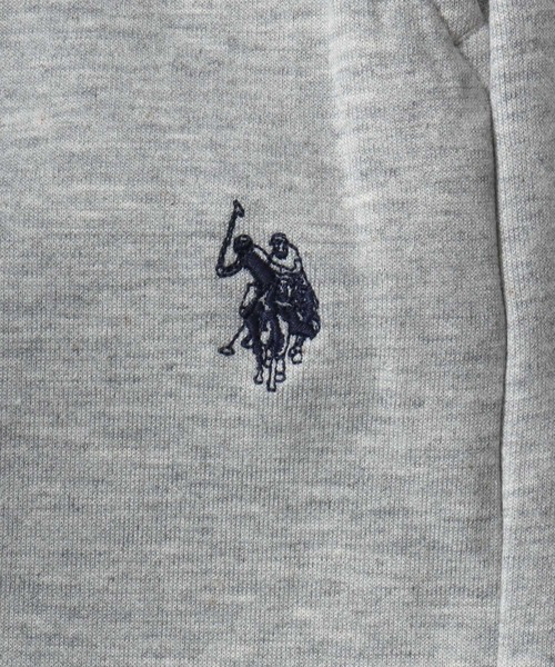 U.S. POLO ASSN.(ユーエスポロアッスン)の「U.S. POLO ASSN./ユーエスポロアッスン オーバーサイズ ポンチ 無地 ロゴ ワンポイント刺繍 ワイド スウェットパンツ/レディース メンズ(スウェットパンツ・メンズ・グレー/スミクロ/ブラック/ネイビー・L/LL/M)」の19枚目の写真