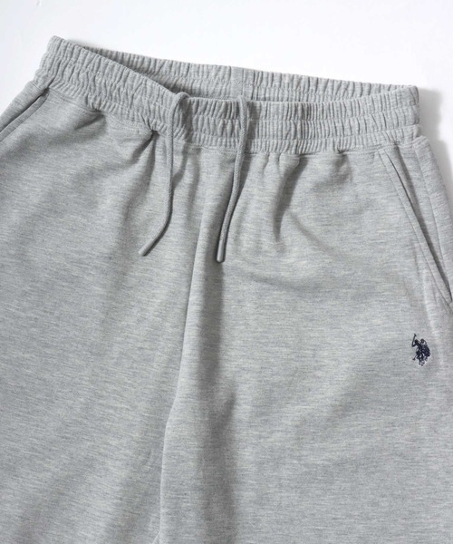 U.S. POLO ASSN.(ユーエスポロアッスン)の「U.S. POLO ASSN./ユーエスポロアッスン オーバーサイズ ポンチ 無地 ロゴ ワンポイント刺繍 ワイド スウェットパンツ/レディース メンズ(スウェットパンツ・メンズ・グレー/スミクロ/ブラック/ネイビー・L/LL/M)」の21枚目の写真