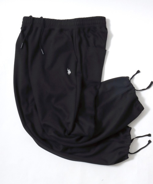 U.S. POLO ASSN.(ユーエスポロアッスン)の「U.S. POLO ASSN./ユーエスポロアッスン オーバーサイズ ポンチ 無地 ロゴ ワンポイント刺繍 ワイド スウェットパンツ/レディース メンズ(スウェットパンツ・メンズ・グレー/スミクロ/ブラック/ネイビー・L/LL/M)」の8枚目の写真